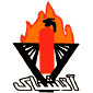 لوگوی شرکت آتشناک - تولید لباس کار و ایمنی