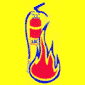 لوگوی آتش خاموش پارس ایمنی - کپسول آتش نشانی