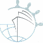 لوگوی شرکت راهیان دریای سعادت - حمل و نقل بین المللی