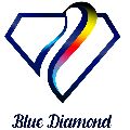 لوگوی الماس آبی - چاپ و جعبه سازی